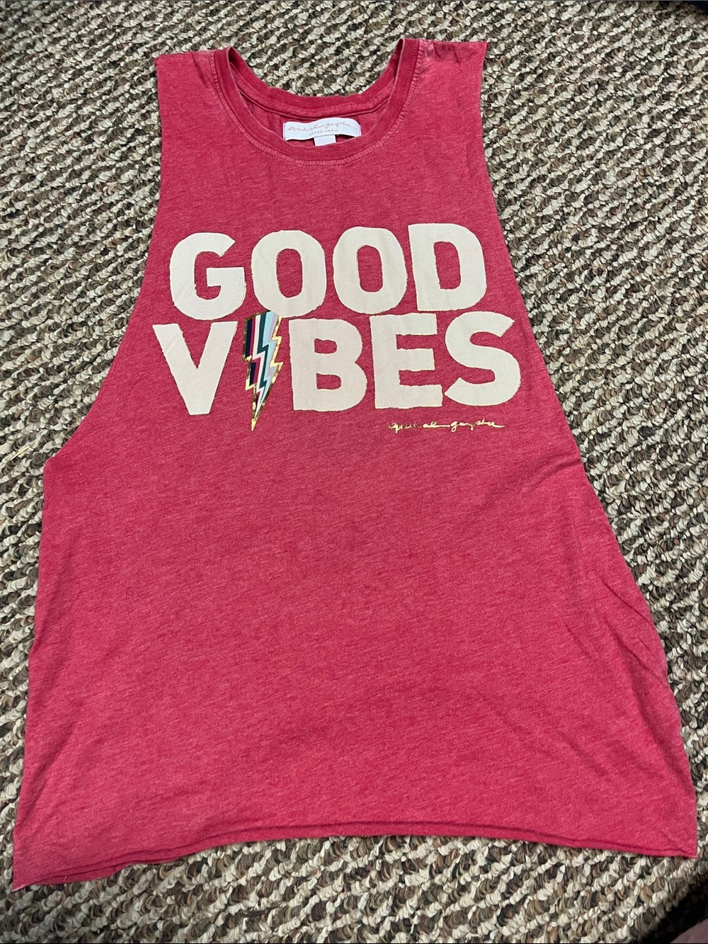 Good Vibes Pink women’s ' Tank Top